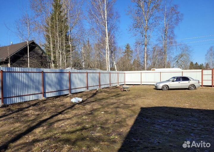 Забор из профлиста