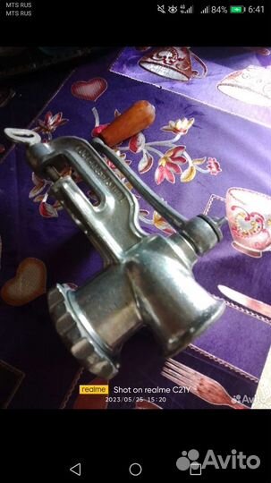 Мясорубка ручная СССР