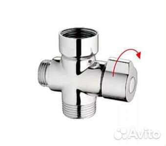 Дивертор поворотный RZ-EB-10