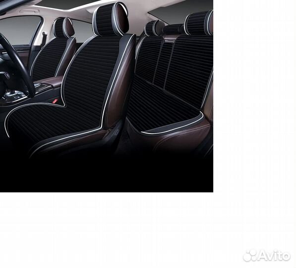 Автонакидки премиум алькантара