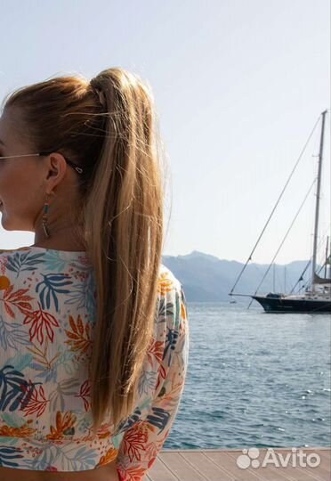 Хвост Шиньон искусственные волосы