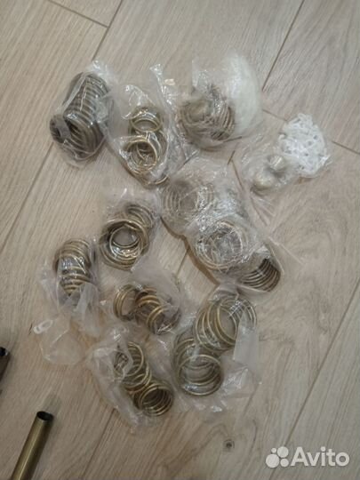 Карнизы для штор двухрядный металлический