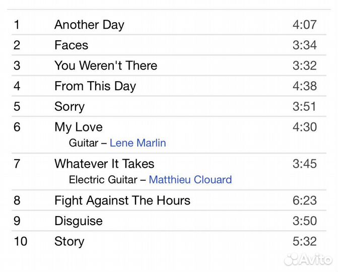 Lene Marlin - Another Day HD CD EU