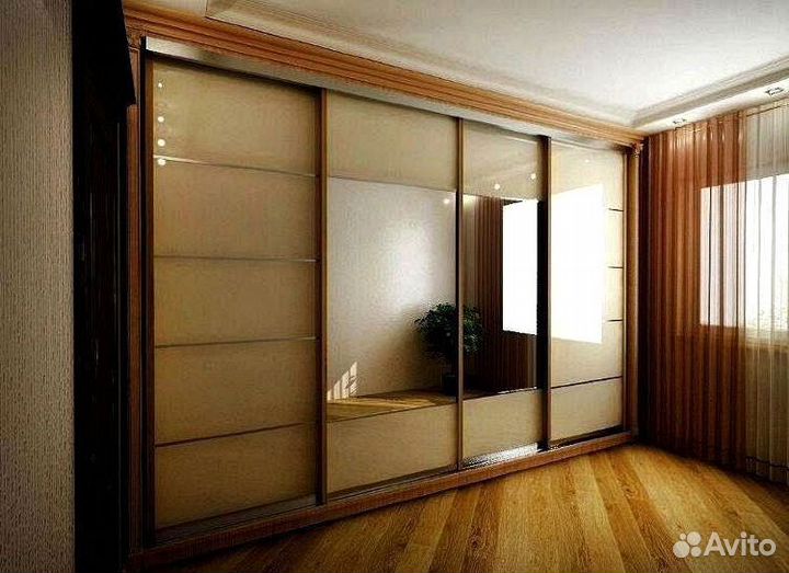 Шкаф купе разных цветов