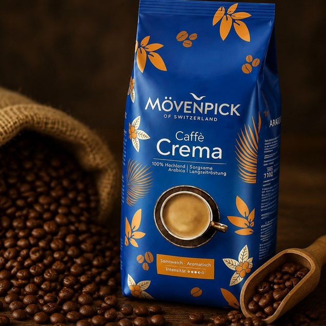 Кофе в зернах 1 кг Movenpick