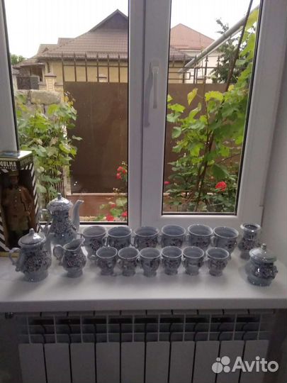 Чайно-кофейный сервиз,винтаж