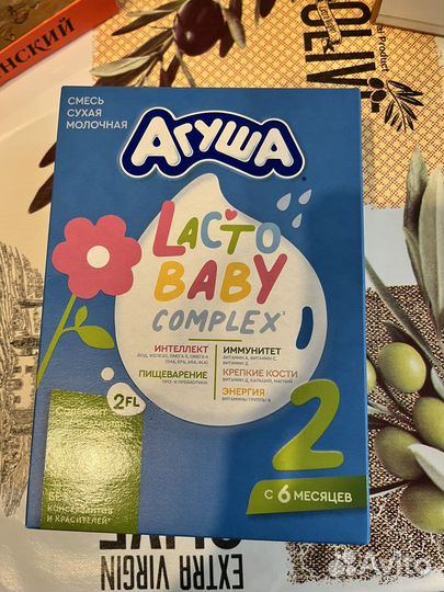 Агуша смесь и каши