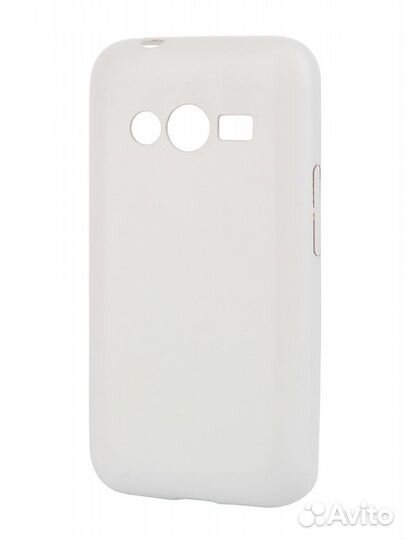 Чехол-накладка для samsung Ace 4 (G313) белая
