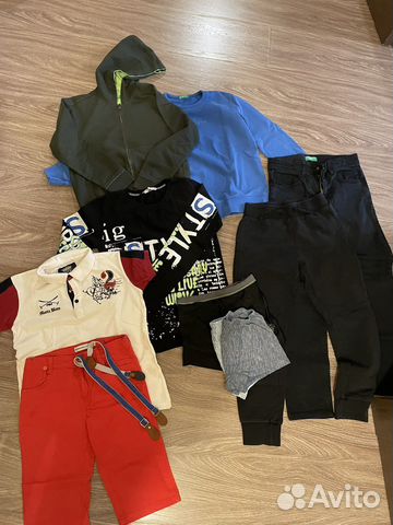 Вещи пакетом на мальчика 7-8 лет, цена за все