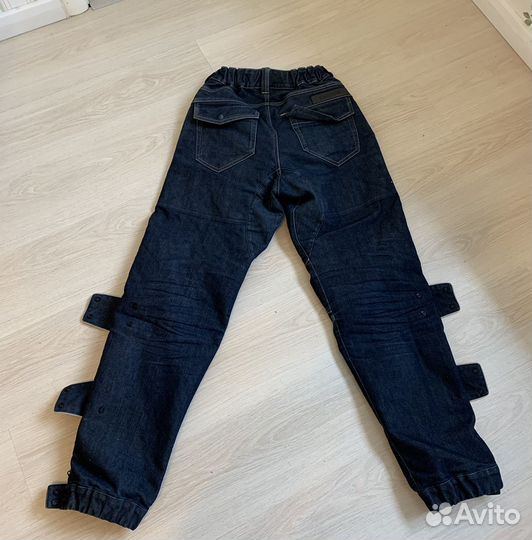 Мотоджинсы мужские cargos