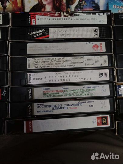Видеокассеты vhs