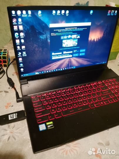 Игровой ноутбук msi 17.3