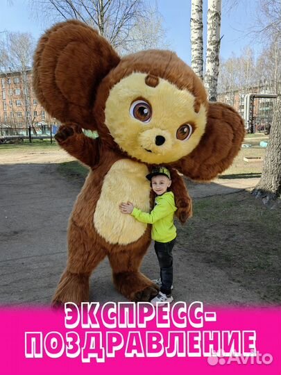 Аниматор на праздник/Живая открытка/Ростовая кукла