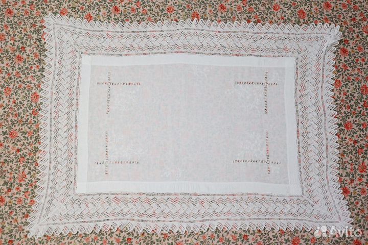 Скатерть винтажная хлопок Англия 50-е