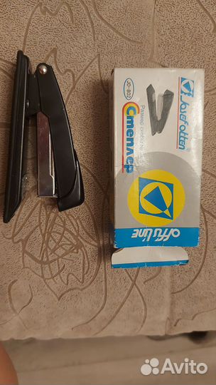 Степлер и скобы 24/6