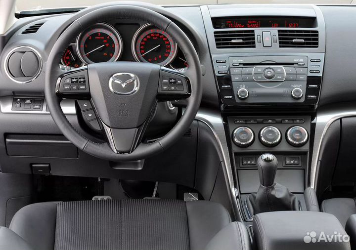 Переходная рамка Mazda-6 2008-2012 2/1DIN