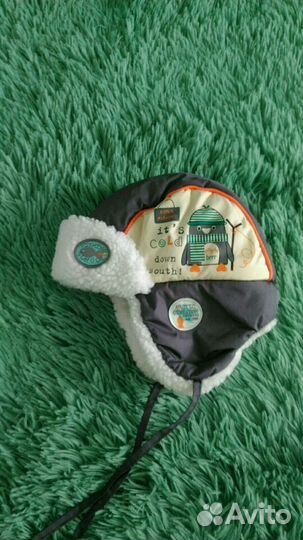 Шапочка зимняя на мальчика