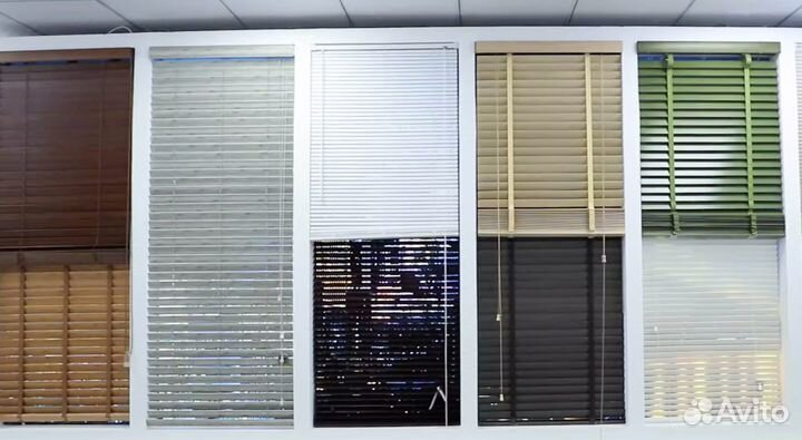 Жалюзи и рулонные шторы