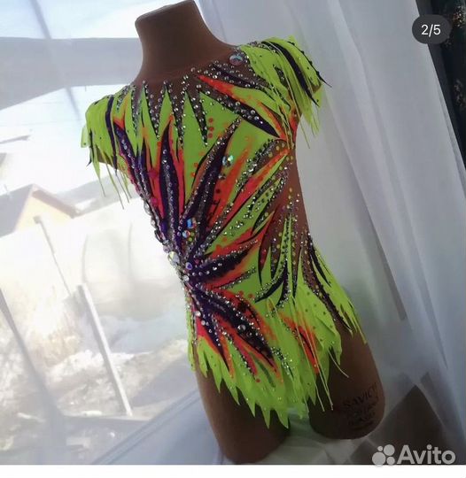 Купальник для художественной гимнастики до 128