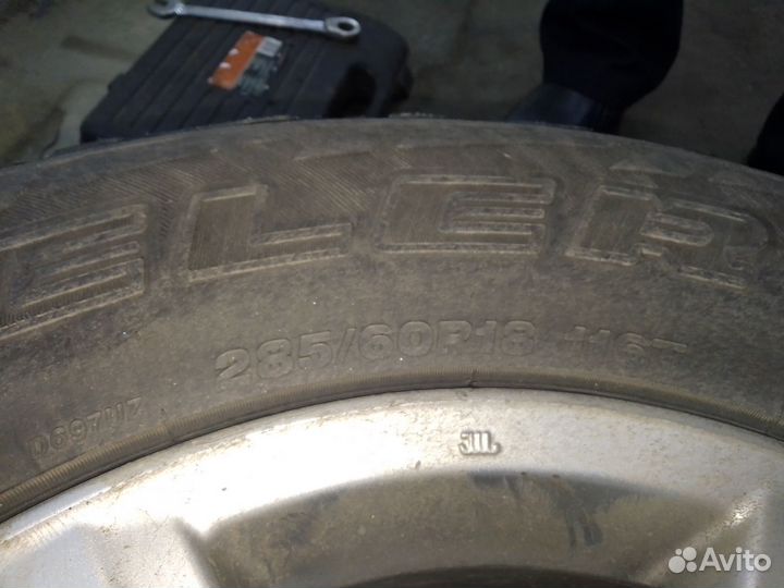 Bridgestone Dueler A/T 695 285/60 R18 91