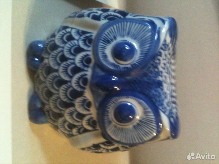 Фарфоровые статуэтки.Сова