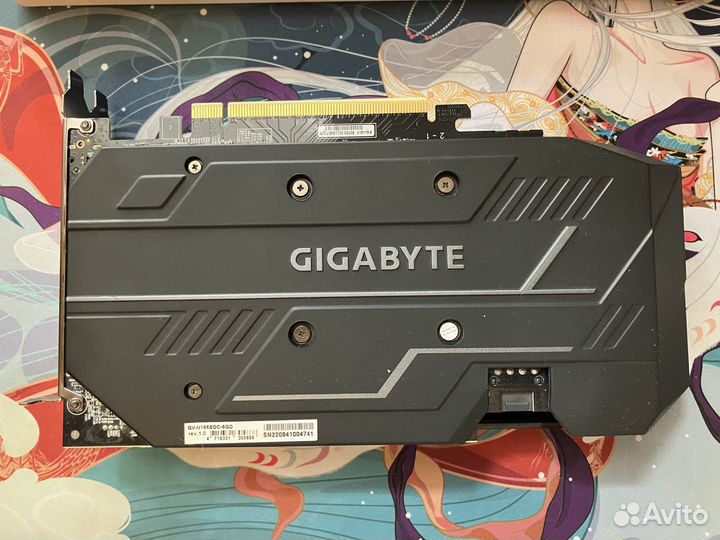 Видеокарта Gigabyte GeForce GTX 1660 super OC 6G