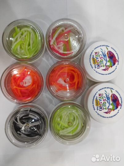 Силиконовые приманки (Форелевая резина няшки дошик