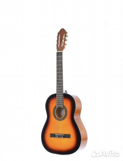 Классическая гитара, глянцевая. Fabio FAC-504 SB
