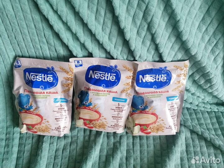 Обмен каши молочные Нестле