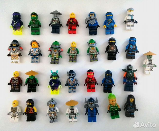 Lego Ninjago и nexo knights - фигурки