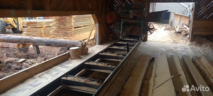 Ленточная пилорама бу