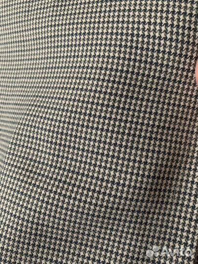 Ткань костюмная, полушерсть, гусиная лапка