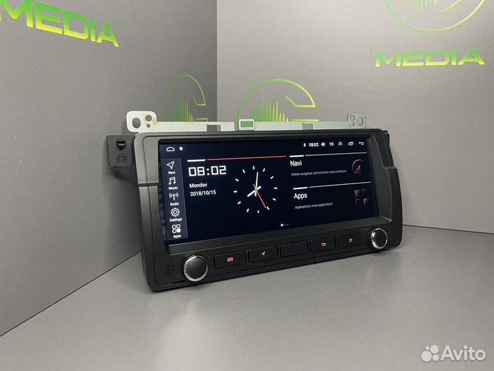 Штатная магнитола bmw e46