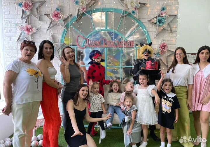 День рождение вместе с леди баг