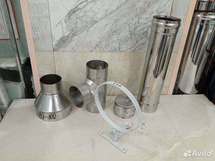 Оптом дымоходы одностенные от изготовителя