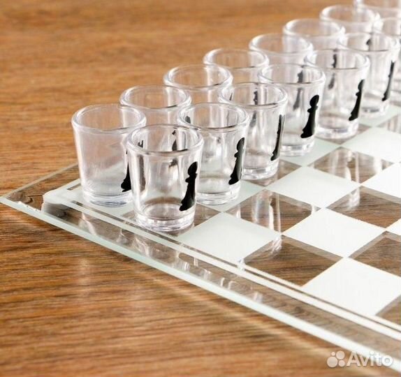 Алко-шахматы 35х35 см