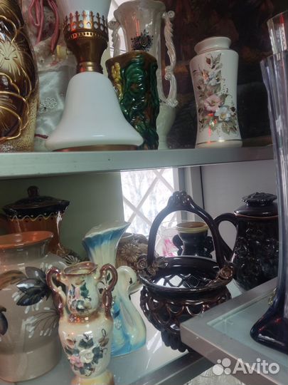 Бокалы фужеры вазы СССР