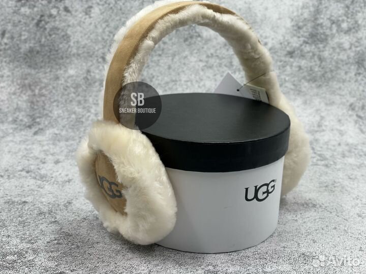 Меховые наушники Угги Ugg Earmuff Sand