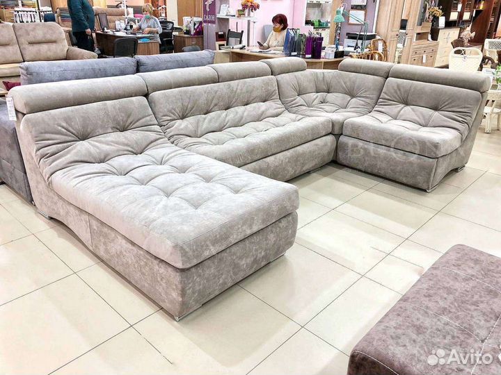 П образный диван новый