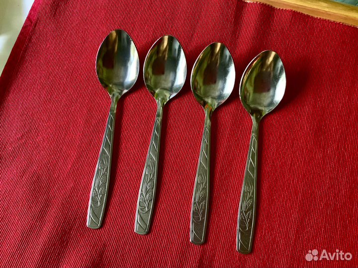Ложки столовые нержавейка СССР 4шт