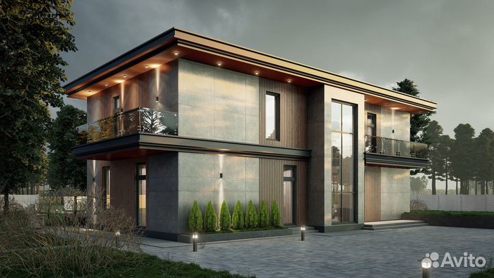 3D Визуализация частных домов и коттеджей