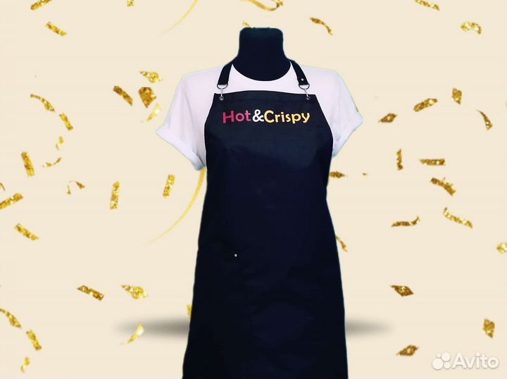 Фартук для кафе с логотипом