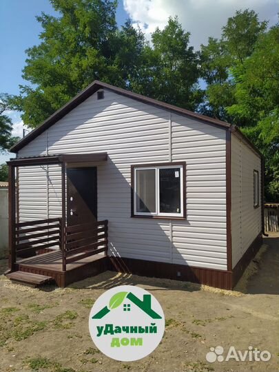 Каркасный дом 36 м²
