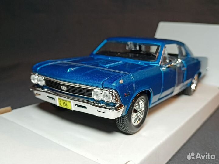 Модель Chevrolet Chevelle SS 396 1966 1:24 Maisto