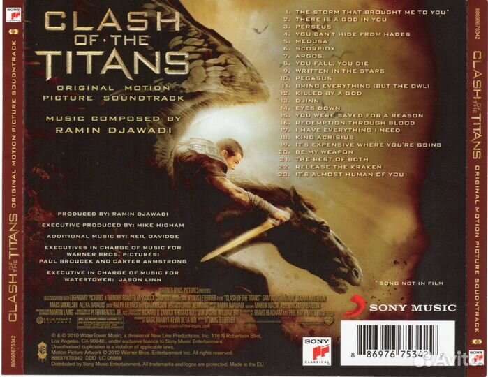 Hans Zimmer - Original Soundtrack: Clash Of The Ti