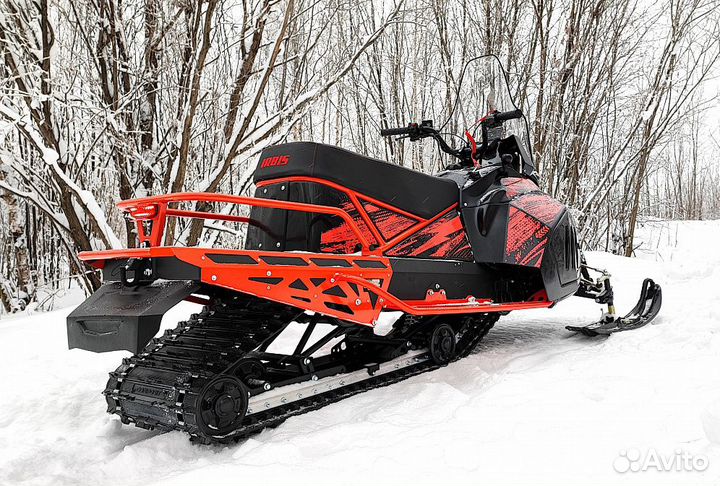 Снегоход irbis tungus 500L 23/24 красно-черный