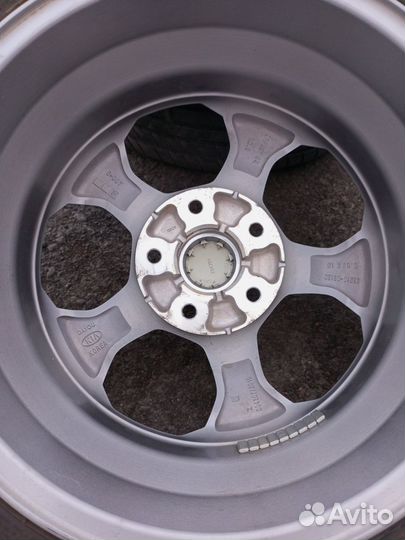 Новые колёса в сборе с датчиками на KIA r 16
