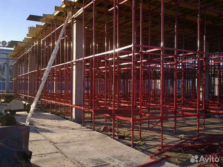 Аренда опалубки стен и перекрытые