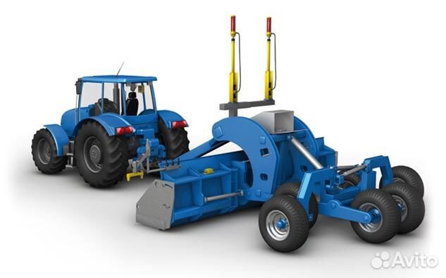 Система нивелирования moba для прицепного грейдера