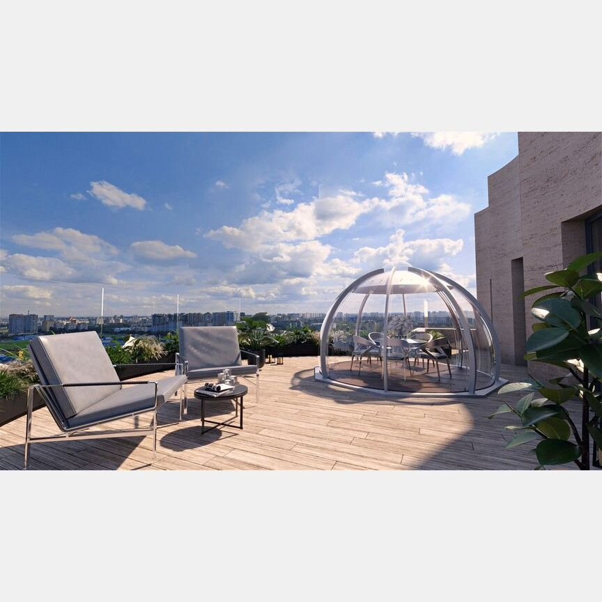 2-к. квартира, 56,7 м², 10/24 эт.